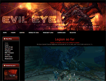 Tablet Screenshot of evileyeguild.com